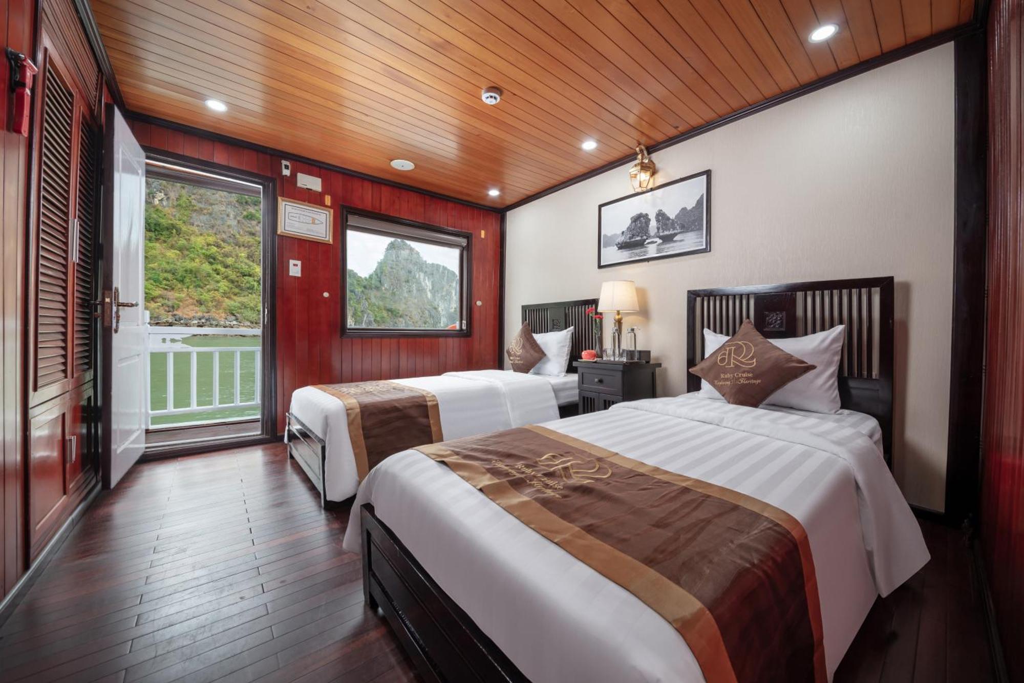 Ruby Cruise Hotel Ha Long Exterior foto
